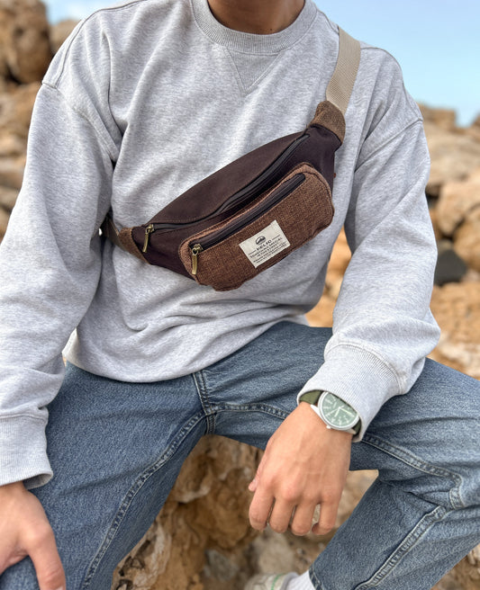 HIPPIE FANNY PACK BROWN